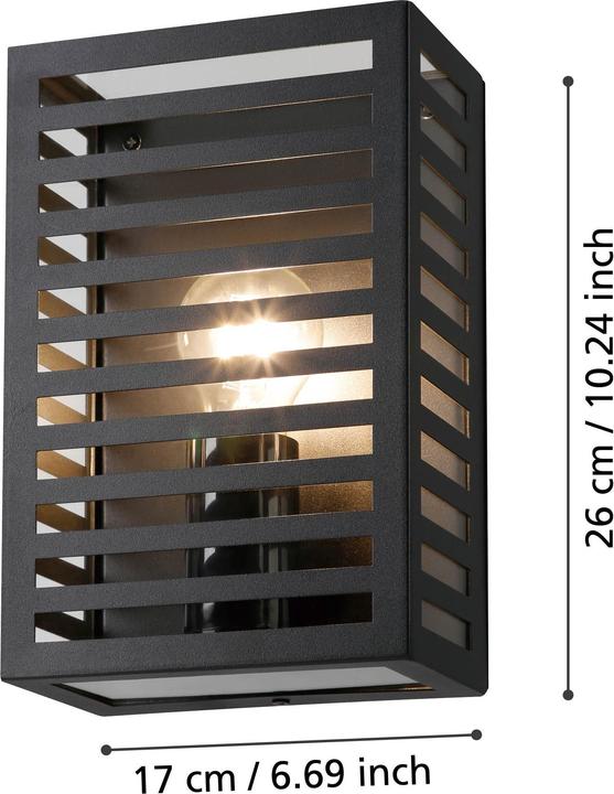 Productafbeelding EGLO LED wandlamp (E27, IP44)