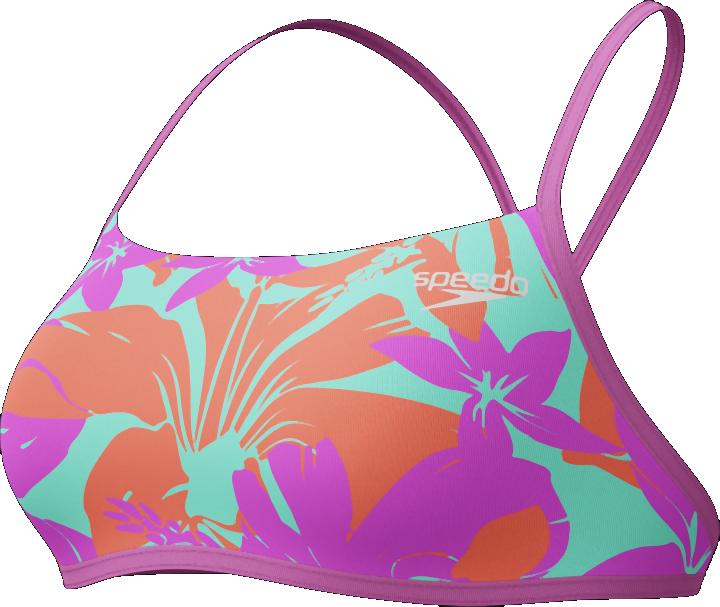 Speedo Allover Digital Cross Back Cro