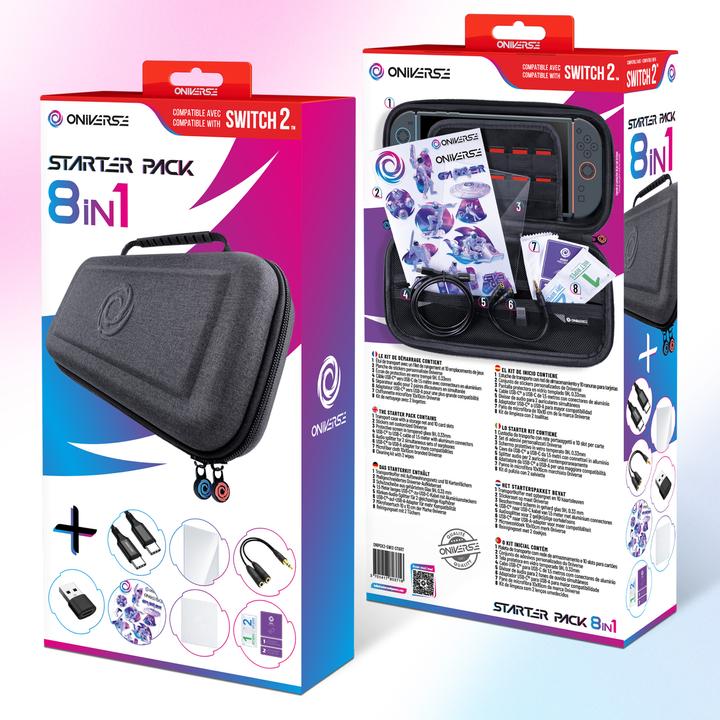 Actual product image Oniverse Switch 2™ 8 in 1 Starter-Pack - Gaming-Zubehör (Switch)