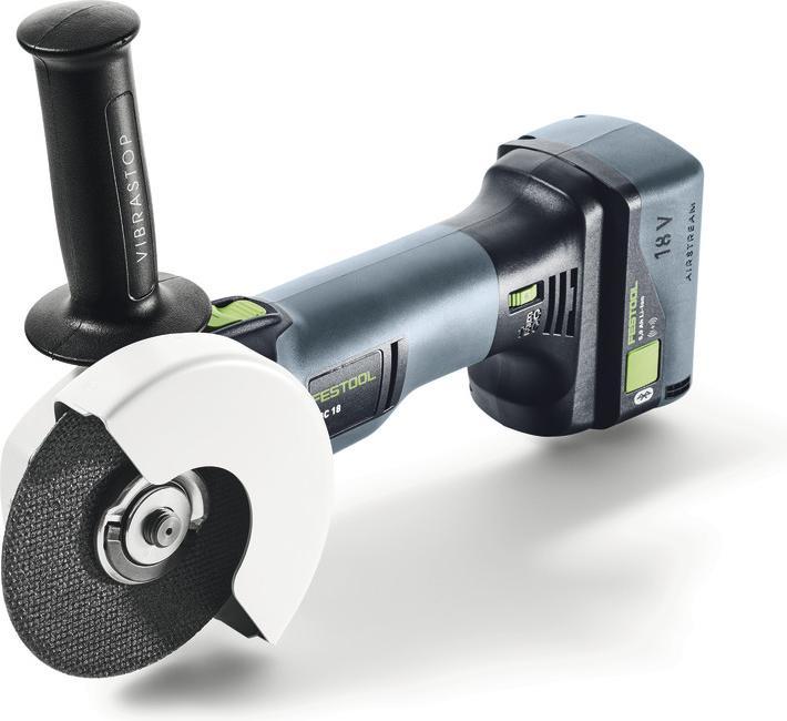 Productafbeelding Festool Snoerloze haakse slijpmachine AGC 18-125 EB-Basic (125 mm)