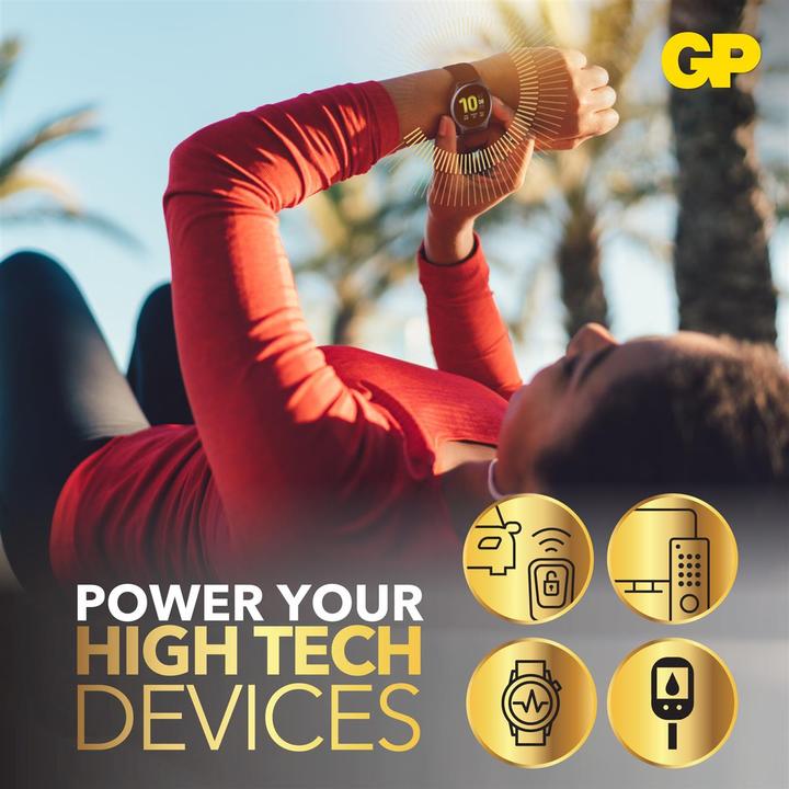 Image du produit GP Batteries GP Coin cell battery CR2450 3V Safety Seal - 2pack (2 pcs, CR2450)