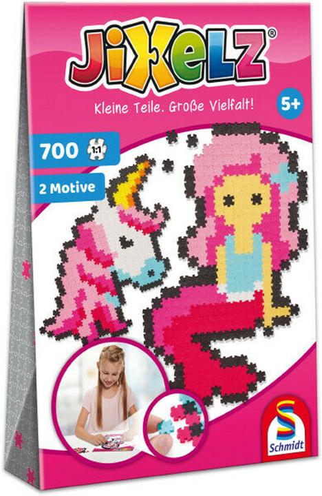 Actual product image Schmidt Spiele Jixelz Unicorn and Mermaid (700 pieces)