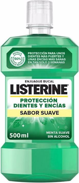 Actual product image Listerine Gencives Saines et Dentes Fortes Mouthwash 500ml (500 ml, Mouthwash)