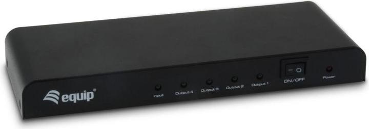 Produktbild equip HDMI Video Splitter 4-Port unterstuetzt 3D und Full HD 1080p