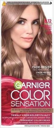 Produktbild Garnier Color Sensation Creme farba do włosów 8.12 Opalizujący Różowy Blond (8.12 Opalescent Pink Blonde)