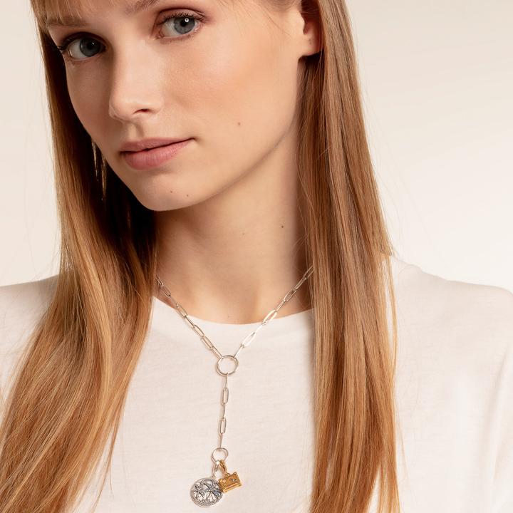 Actual product image Thomas Sabo Charm Pendant (Sterling silver, Yellow gold, 925 Silver)