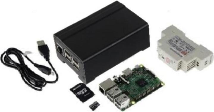 Produktbild Joy-it RB-DINRAIL-SET - Raspberry 3B+ DINRail-Set