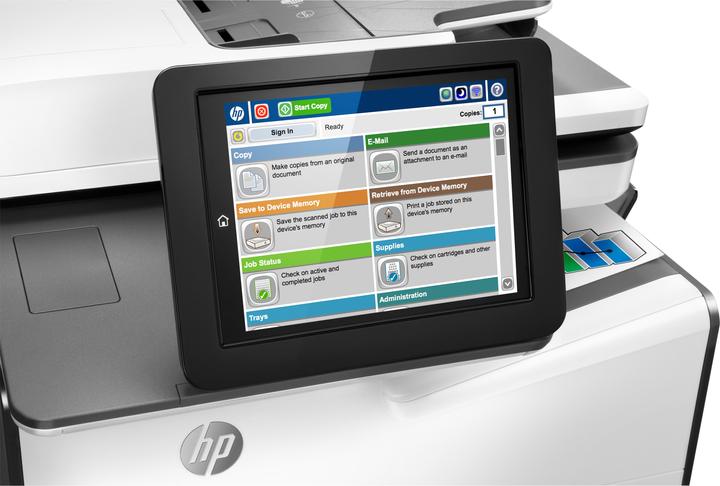 Actual product image HP Page Wide Enterprise Color MFP 586dn (Ink, Colour)
