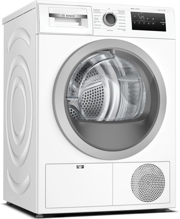 Produktbild Bosch Hausgeräte Serie 4, Wärmepumpen-Trockner, 8 kg (8 kg, Rechts, CH-Stecker)
