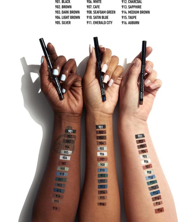 Immagine prodotto NYX Professional Make-Up Occhio sottile (907 Caffè)