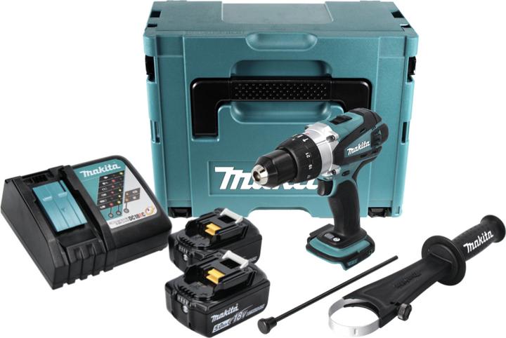 Actual product image Makita DHP 458 RTJ (Rechargeable battery operated)