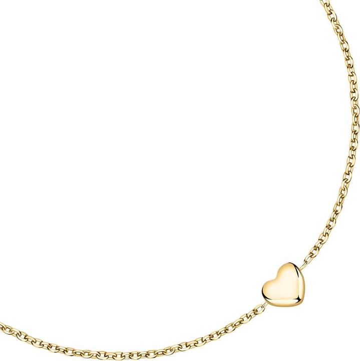 Immagine prodotto La Petite Story Bracciale a cuore placcato oro Argento LPS05AWV13 (16 cm, Argento 925, Smalto)