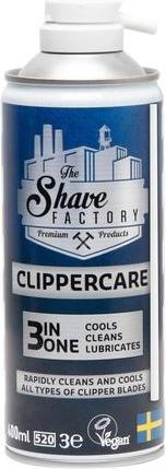 Immagine prodotto The Shave Factory Clippercare Spray Efficient Hair Clipper Care - 3in1 Spray Clear