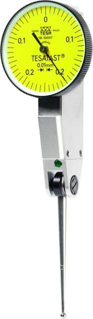 Tesa Technology Calibro a leva TAST con graduazione 0, 01 mm, diametro 28 mm in valigetta 1810007 (mm)
