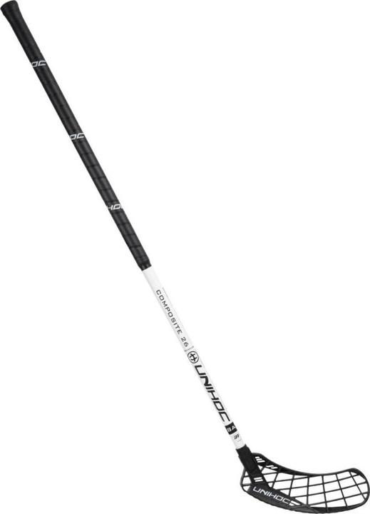 Produktbild Unihoc EPIC COMPOSITE 26 schwarz/weiss 23/24 (104 cm, Links)