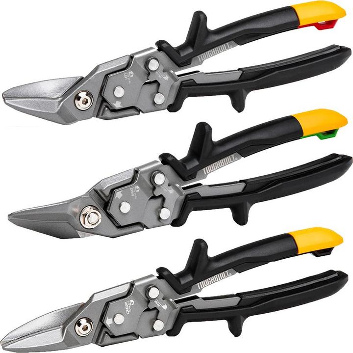 Produktbild ToughBuilt Blechscheren-Set, 3-tlg.