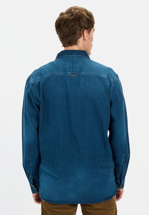 Image du produit Camel Active Chemise à manches longues en coton de coupe régulière (M)