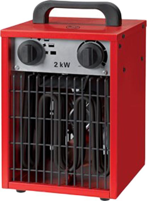 Tecmix BAUHEIZGERÄT TM BH 2000-3 (230V - EU) - 2000W, IP24, 3-STUFIG 650W / 1300W / 2000W (2000 W)