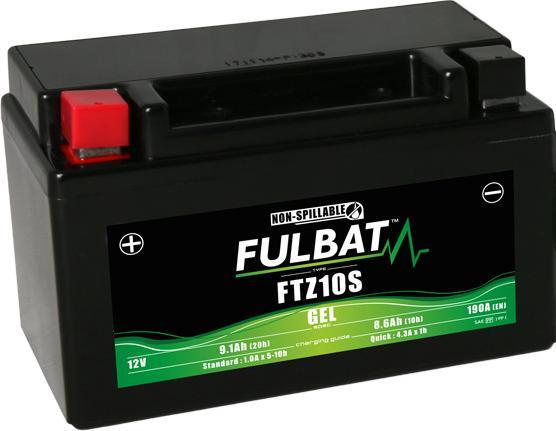 Actual product image Fulbat FTZ10S Gel (12 V, 8.60 Ah, 190 A)