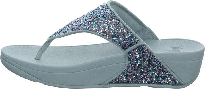 Actual product image Fitflop Lulu Multi Tonal Glitter Toe Post Sandals (39)