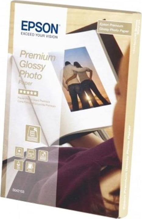 Actual product image Epson Premium glossy photo paper (255 g/m², 10 x 15 cm, 40 x)