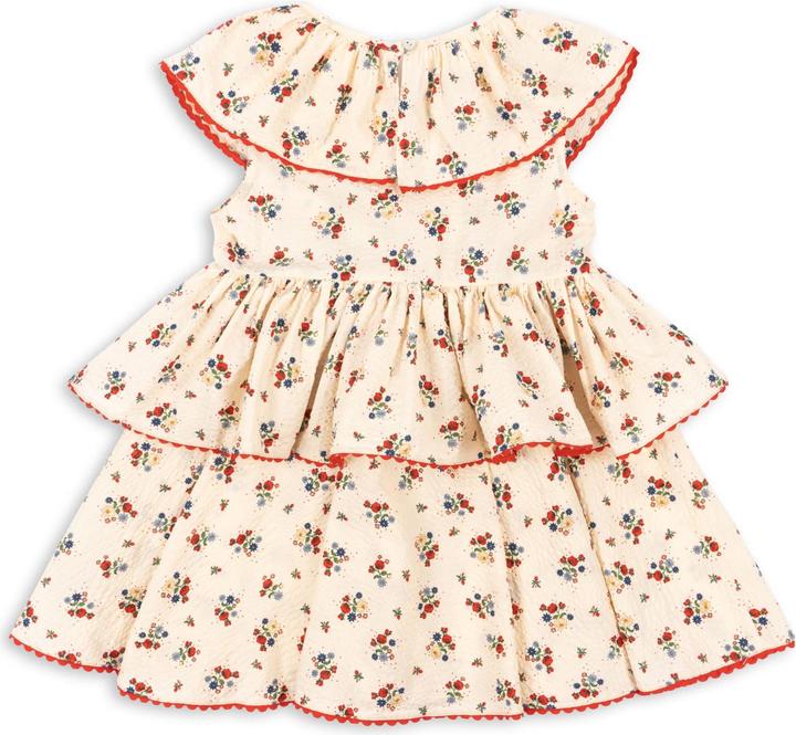 Konges Slojd Bella Rüschen Kleid Fifi Fleur (80)