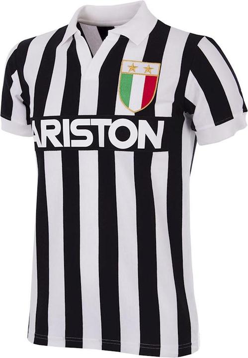 Score Draw Juventus Turin 1984 - 85 Retro Trikot (S)