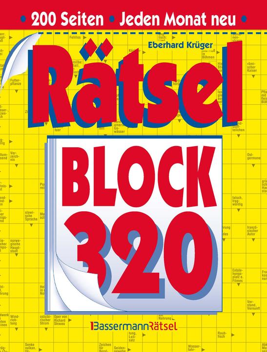 Produktbild Krüger:Rätselblock 320 (Deutsch, Eberhard Krüger, 2024)
