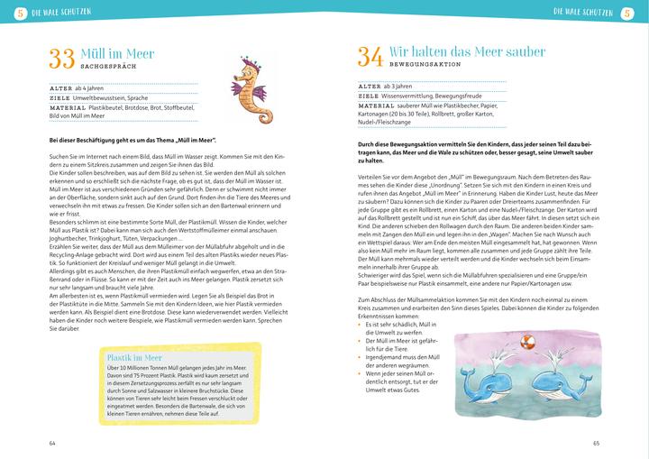 Produktbild Projektreihe Kindergarten - Wale und Delfine (Deutsch, Rebecca Meyer, Anja Mohr, 2022)