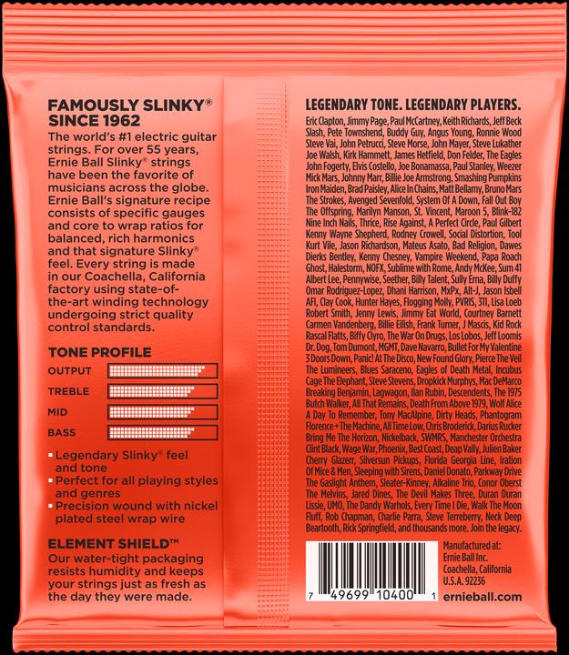 Actual product image Ernie Ball Set of strings, Slinky Nickel 7-String, Skinny Top Heavy Bottom (7 x, Electric guitar, 0.06")
