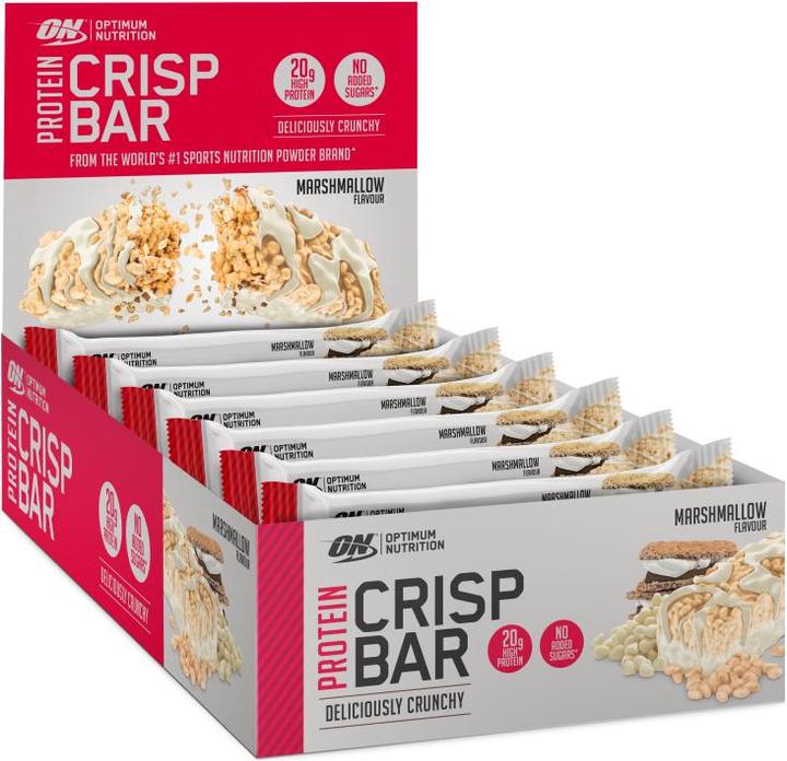 Actual product image Optimum Nutrition Protein Crisp Bar (10 x 65g) (Peanut Butter, 1 pcs., 650 g)