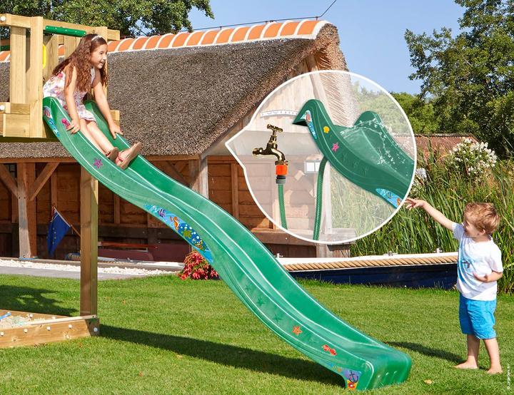 Image du produit Jungle Gym Glissière d'onde longue vert foncé