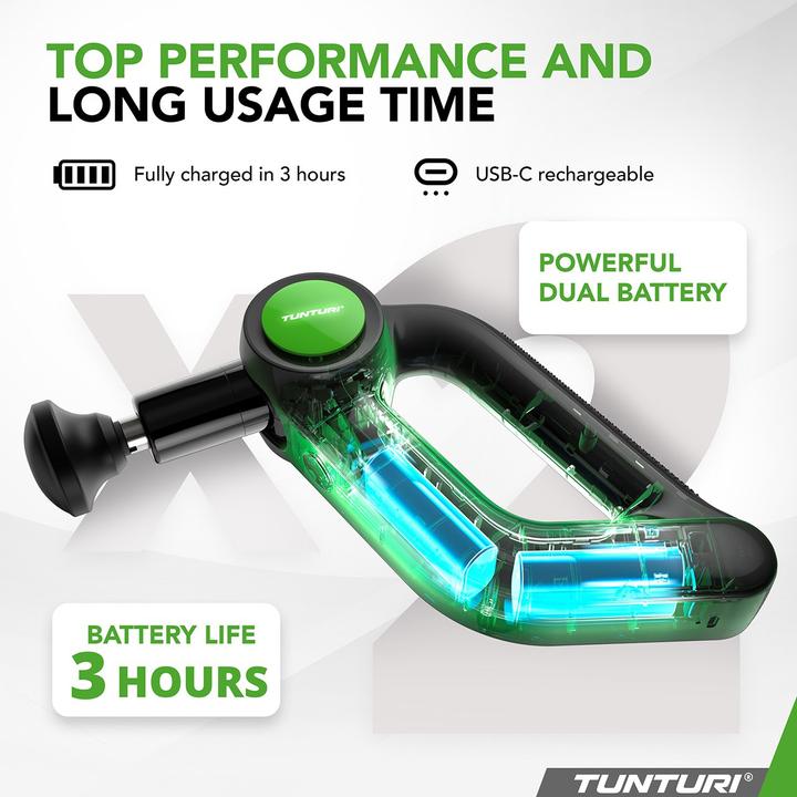 Image du produit Tunturi Massage Gun Pistole MG70 PRO