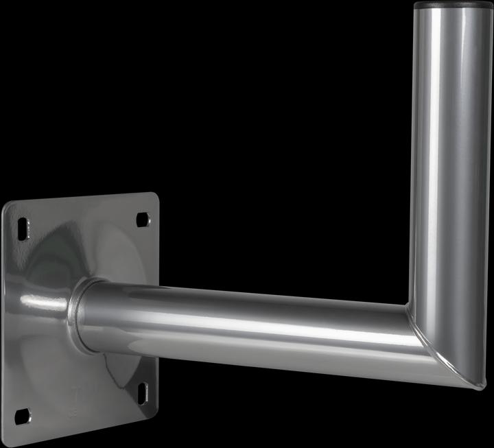 Megasat WH 3 Staffa da parete Alu 25cm TÜV (Specchi + antenne Montaggio)