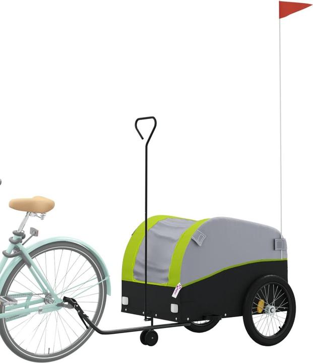 Image du produit VidaXL Fahrradanhänger 45 kg Eisen