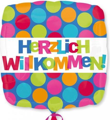 Produktbild Amscan Herzlich Willkommen (1 x)