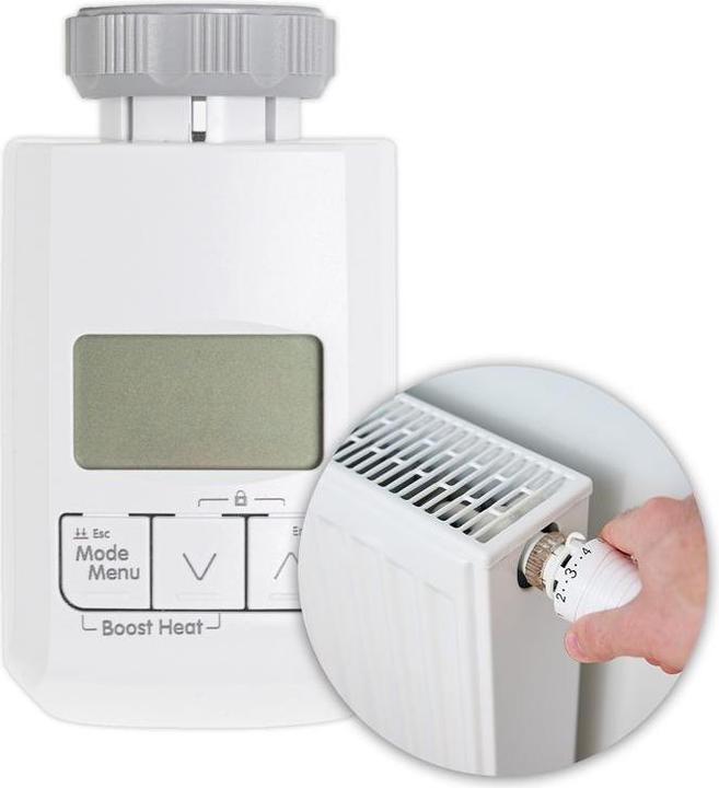 Actual product image Hermex Radiator thermostat Heating controller Room thermostat Temperature controller