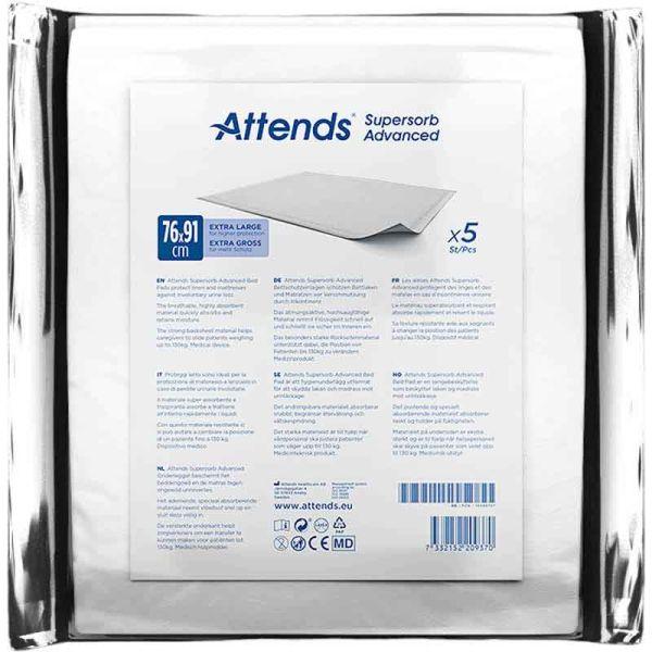 Attends Supersorb Advanced Unterlagen (5 x)