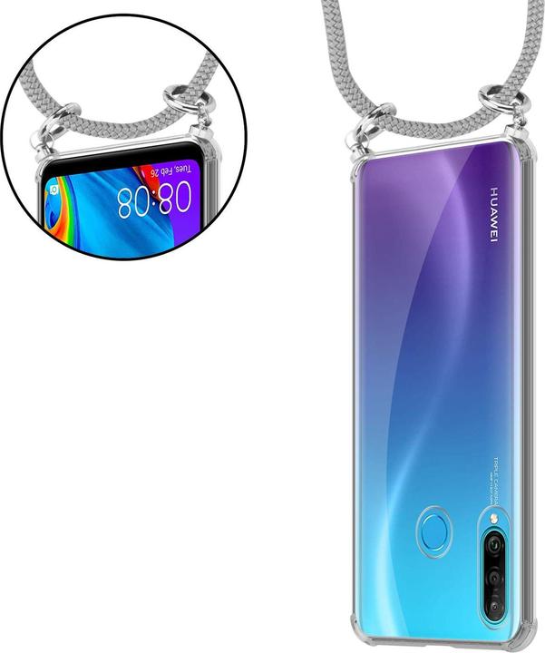 Produktbild Cadorabo TPU Handy Kette SILBER Cover
