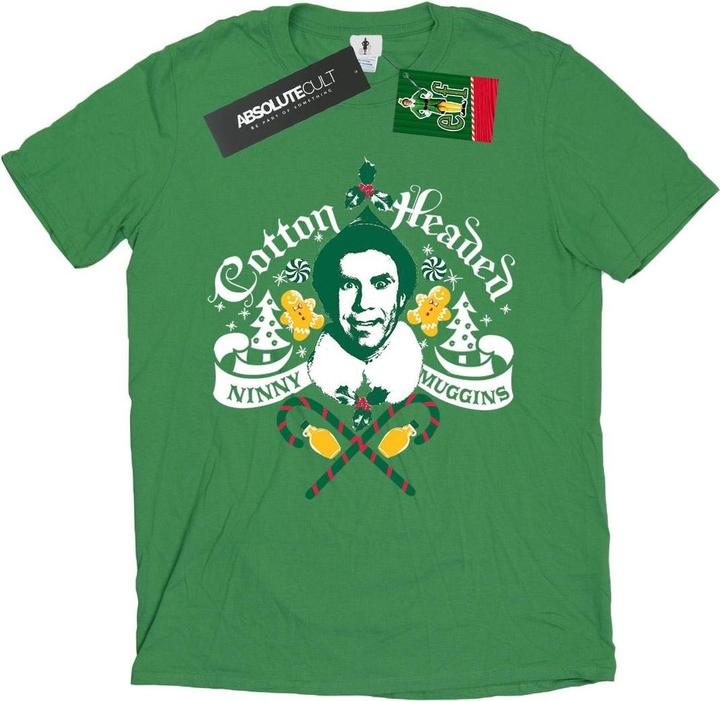 Elf Cotton Headed Ninny Muggins TShirt (L)