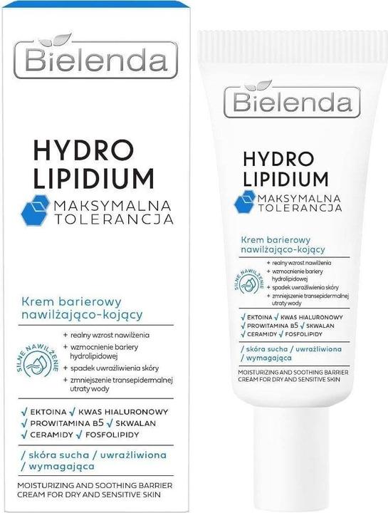 Bielenda BIEL HYDRO LIPIDIUM Krem kojący 50ml (Körpercreme, 50 ml)