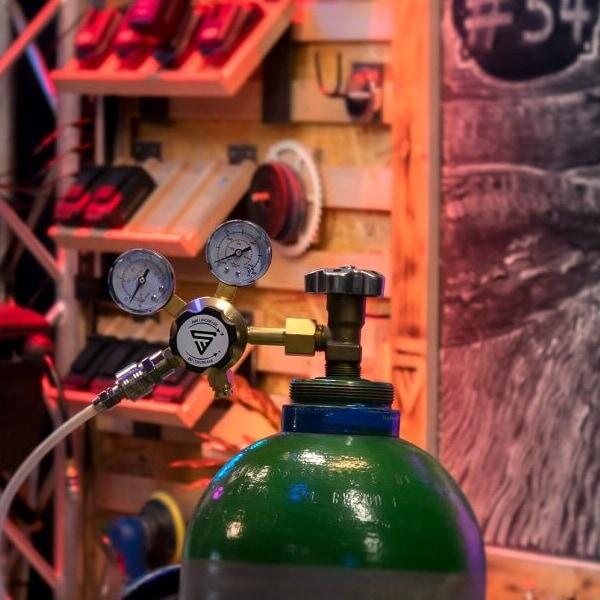 Produktbild Stahlwerk Druckminderer ARGON CO2 Mischgas Schutzgas bis 315 Bar Schweissgeräte