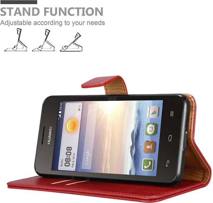 Produktbild Cadorabo Book Luxury Cover (Huawei Ascend Y330)