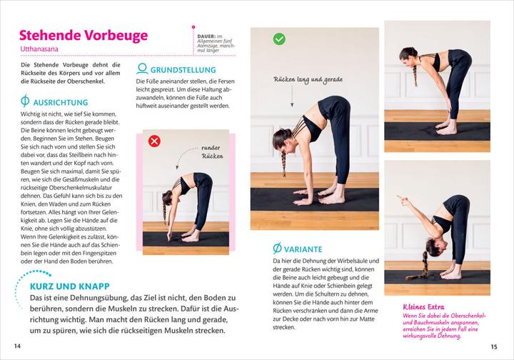 Produktbild So geht Yoga richtig – 70 Übungen und ihre typischen Haltungsfehler. Von Beginn an sicher (Deutsch, Tiphaine Cailly, 2022)