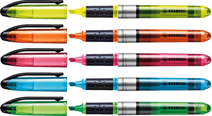 Immagine prodotto STABILO Evidenziatore NAVIGATOR (Giallo, 1 mm, 1 x)