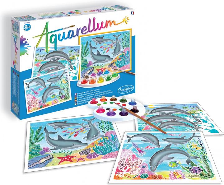 Sentosphere Aquarellum Dauphins