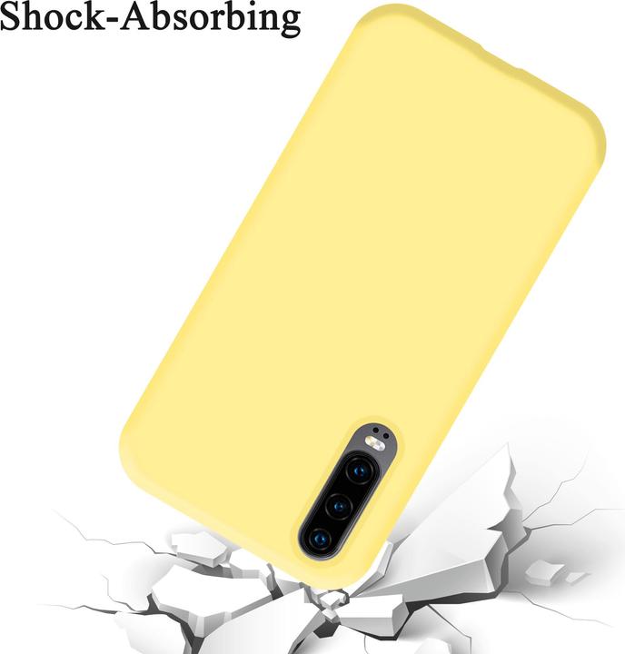 Actual product image Cadorabo TPU Liquid Silicone Case Cover (Huawei P30)