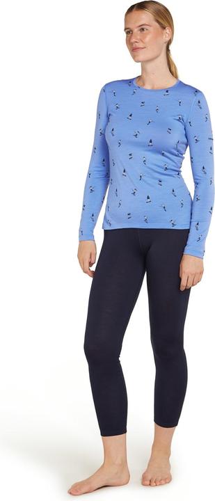 Actual product image Icebreaker Women's Merino 200 Oasis L/S Crewe Ski Day (S)