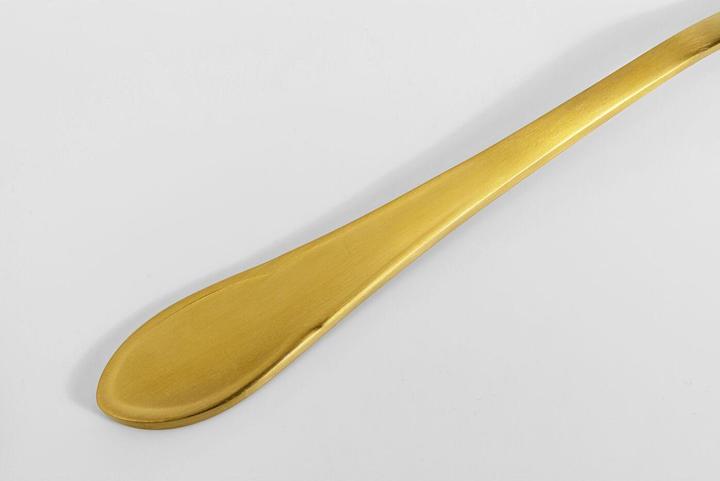 Produktbild Kare Design Besteck Cucina Gold Matt (16/tlg.) (16 Stück, Besteck Set)