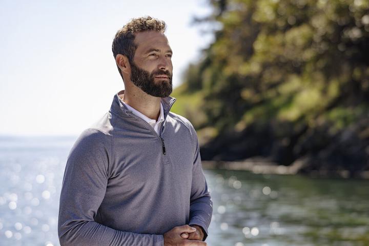 Actual product image Cutter & Buck Coos Bay Half Zip Men (4XL)